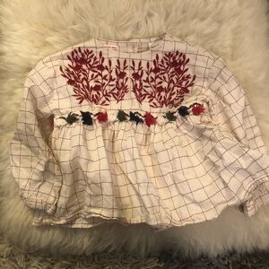Zara Baby Tassel Top